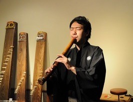 Shakuhachi performer, So Tanomura