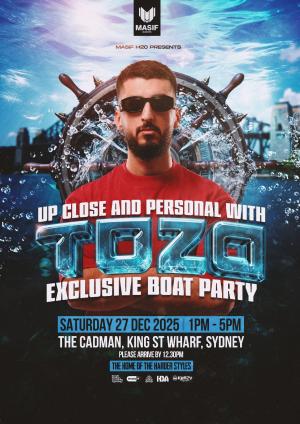 Masif presents Toza's Boat Party!