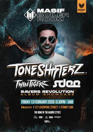 Masif Boiler Room presents Toneshifterz