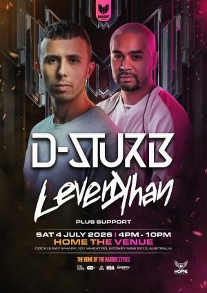 Masif presents D-Sturb & Levankhan @ Home