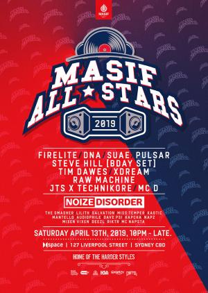 Masif Saturdays presents Allstars & Noize Disorder