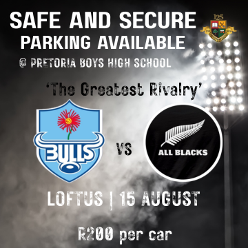 Parking: Vodacom Bulls vs All Blacks