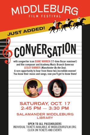 Conversation with Diane Warren & Lesley Barber