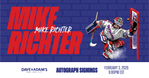 Mike Richter Autograph Signing