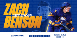 Zach Benson Autograph Signing