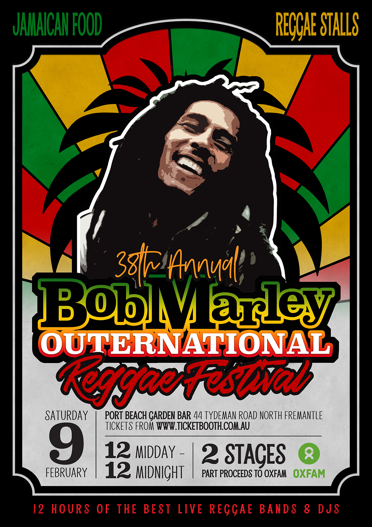 Tickets for Bob Marley Outernational Reggae Festival in Perth from