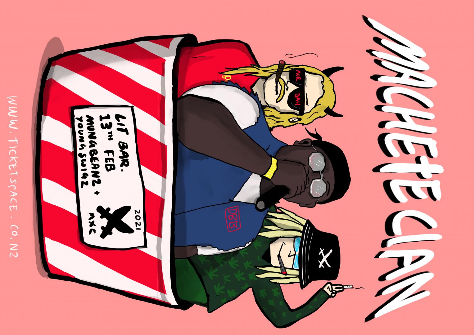 Tickets for Machete Clan 2021 in Whanganui from Ticketspace