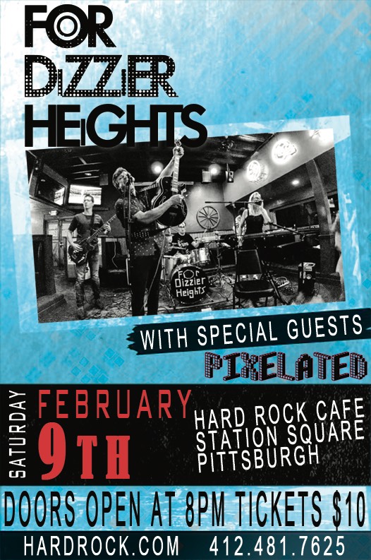 Tickets for FOR DIZZIER HEIGHTS in Pittsburgh from ShowClix