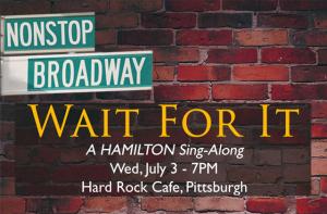 July 4th Celebration Hamilton Sing Along