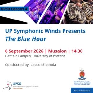 UPSO Concert 4: The Blue Hour
