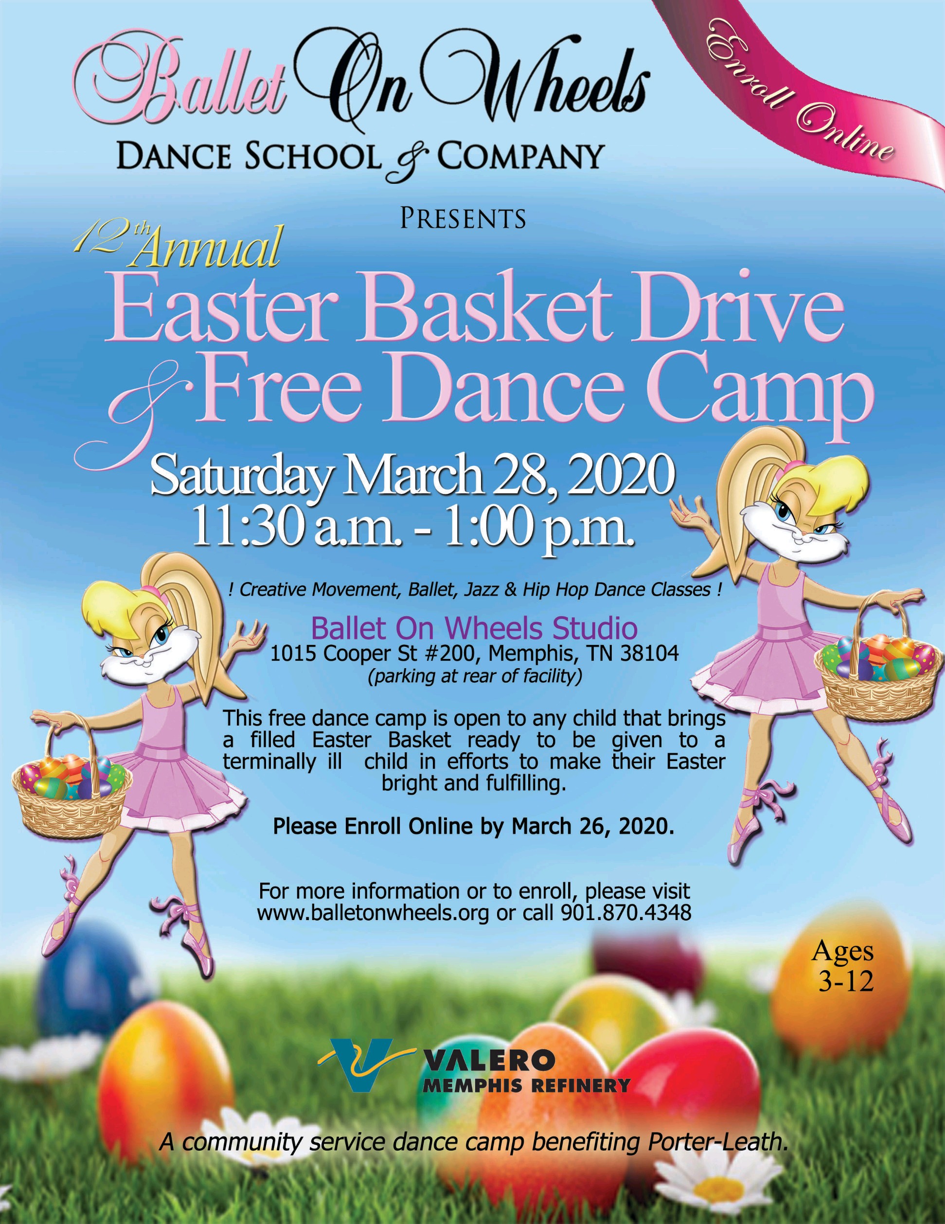 Tickets for Easter Basket Drive & Free Dance Camp in Memphis from ShowClix