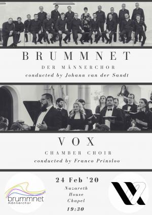 Brummnet der Männerchor & Vox Chamber Choir