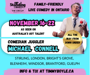 Comedy Juggler Michael Connell "The Circuit" 52