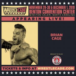 Brian Cage at WrestleCade 2019!