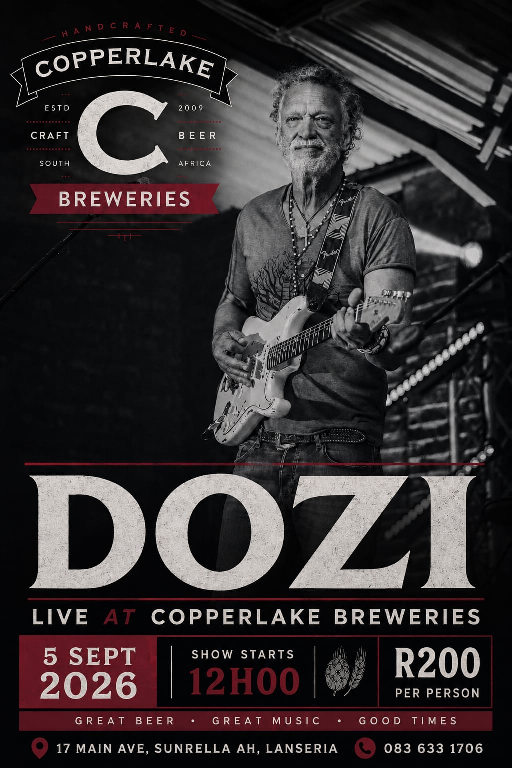 Dozi Live at Copperlake Breweries