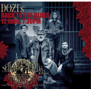 NEIL SANDILANDS AT DOZI'S BACK TO THE BLUES  THEATRE & RESTAURANT