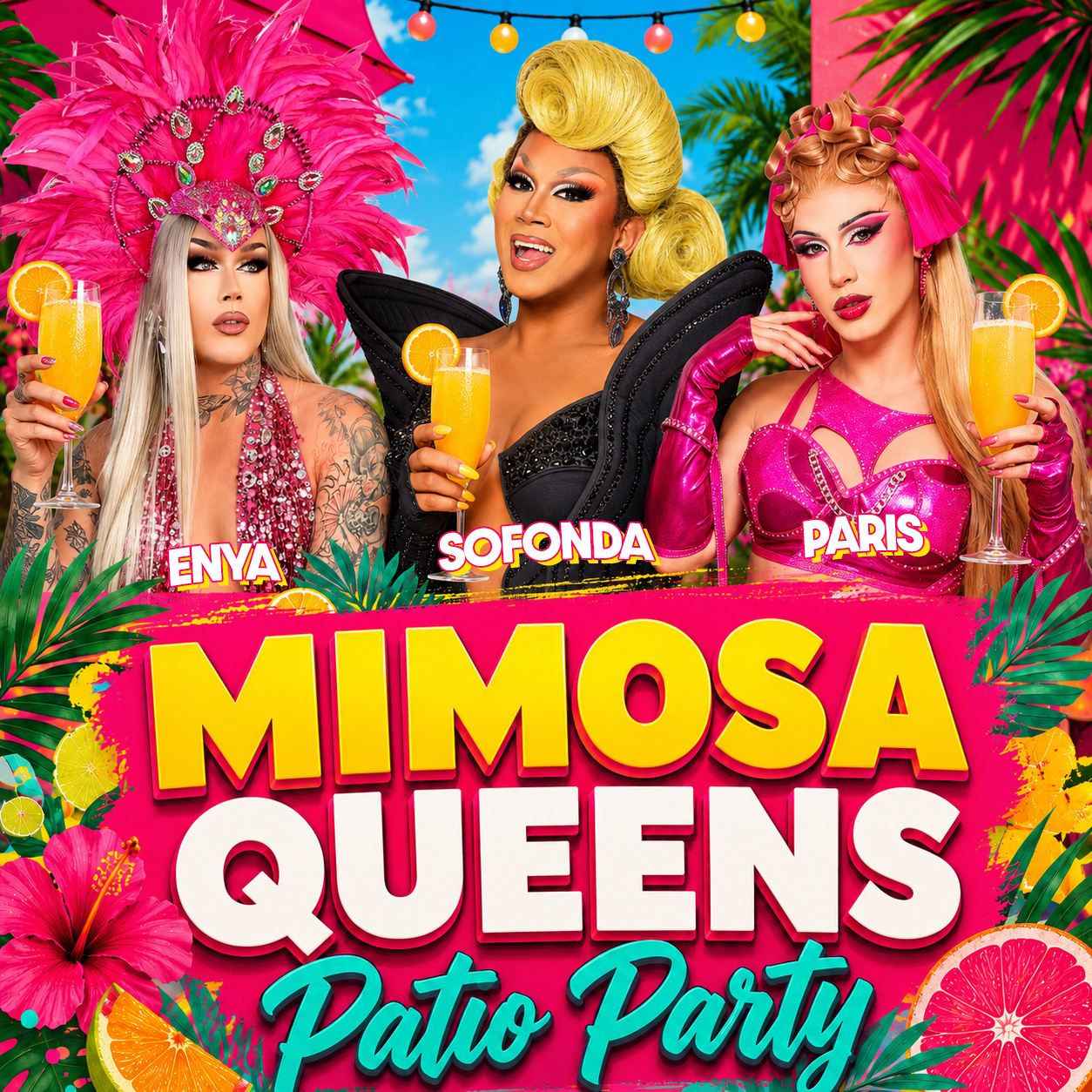 Collingwood Pride: Mimosa Queens Patio Party