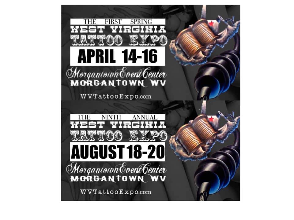 2023 West Virginia Tattoo Conventions Calendar  World Tattoo Events