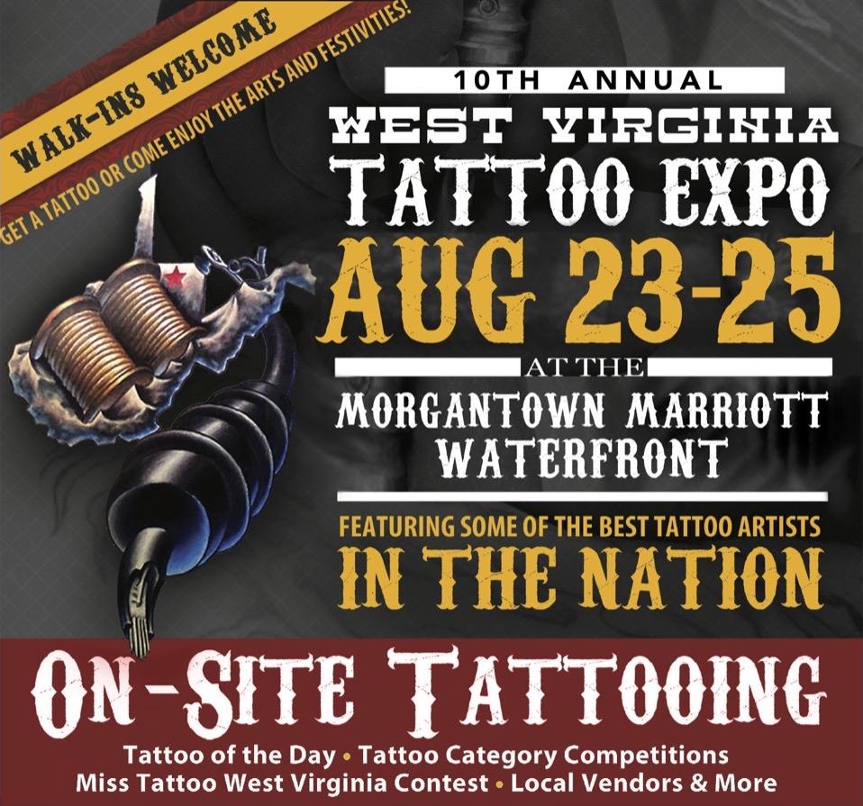 Tickets for 10th Annual West Virginia Tattoo Expo in from