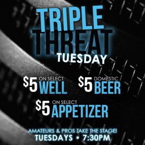 Triple Threat Tuesday