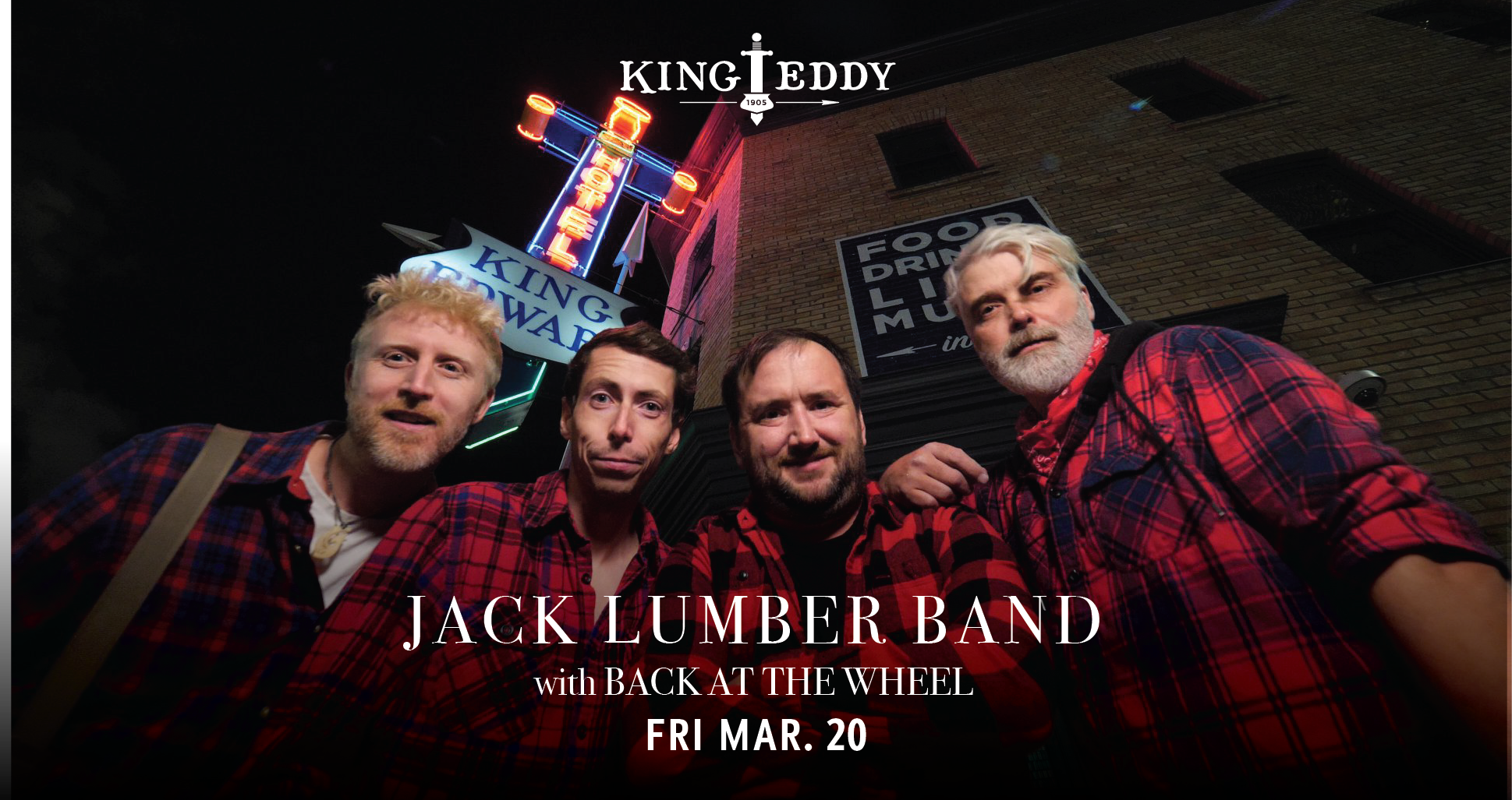 Tickets for Jack Lumber Band with Back at the Wheel in Calgary from