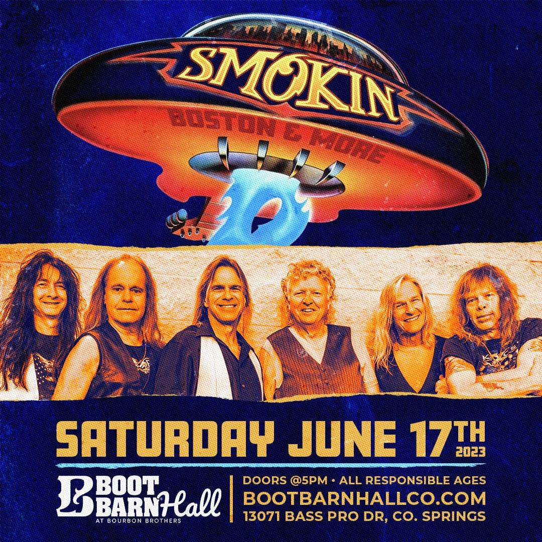 Smokin Rocks Tickets for Smokin'- A Tribute to Boston & More! in Colorado Springs ...