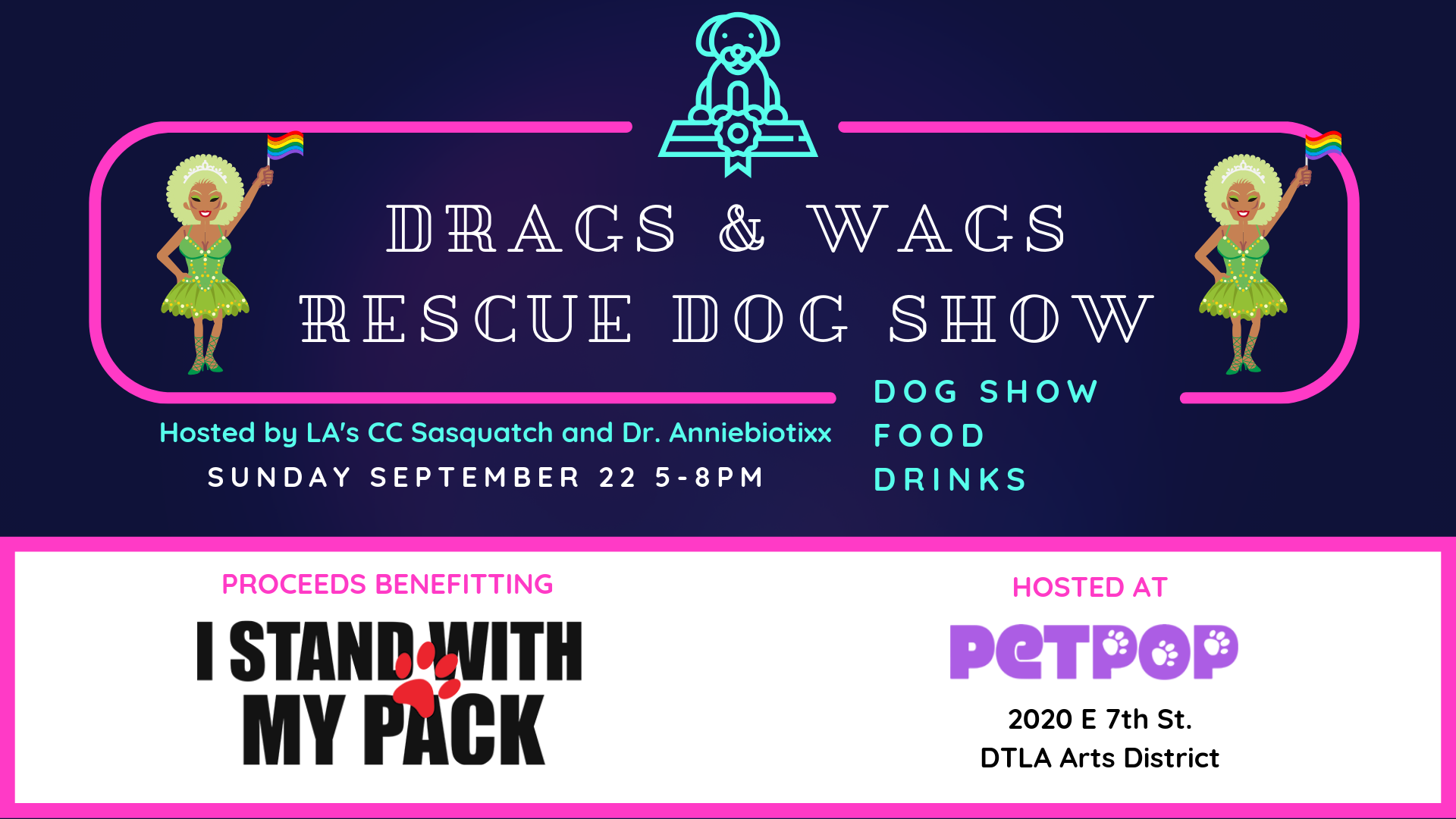 Tickets for Drags and Wags Rescue Dog Show in Los Angeles from ShowClix