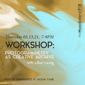 Emergents: Room Tone - artist talk by Lilian Leung