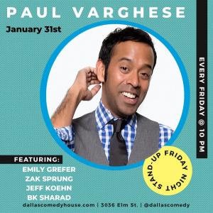 Friday Night Stand-Up: Paul Varghese