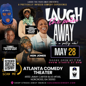 Laugh The Pain Away with a Poetry Vibe