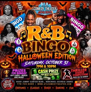 R&B Bingo Halloween Edition