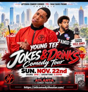 Jokes & Drinks Tour Vol. 1 Brunch Edition