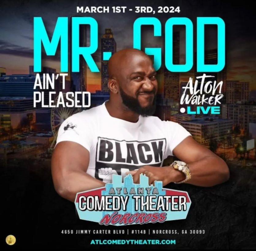 Tickets for Alton Walker in Norcross from Atlanta Comedy Theatre