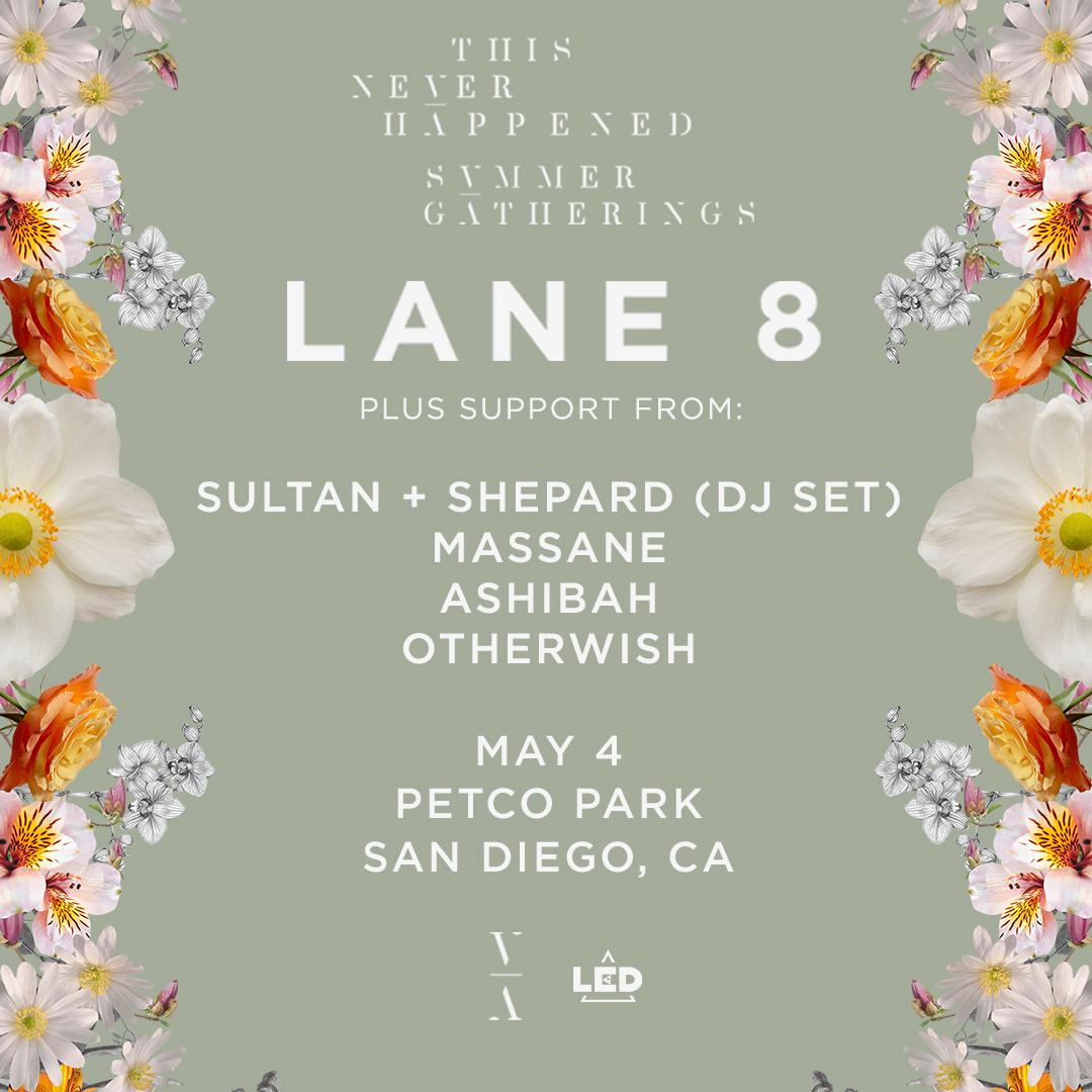 Tickets for LED presents This Never Happened Summer Gathering with Lane