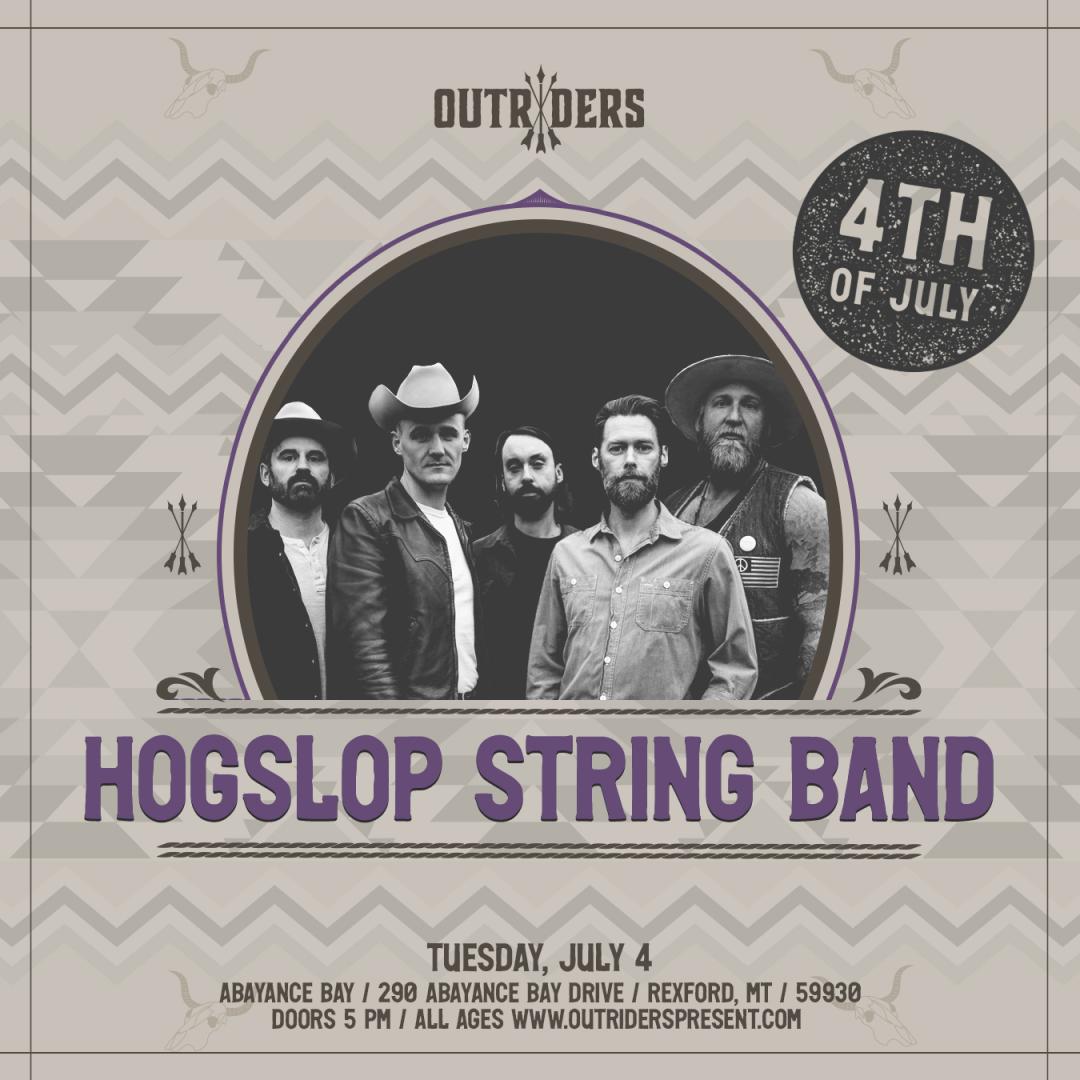 Tickets for Outriders present Hogslop String Band at Abayance Bay in