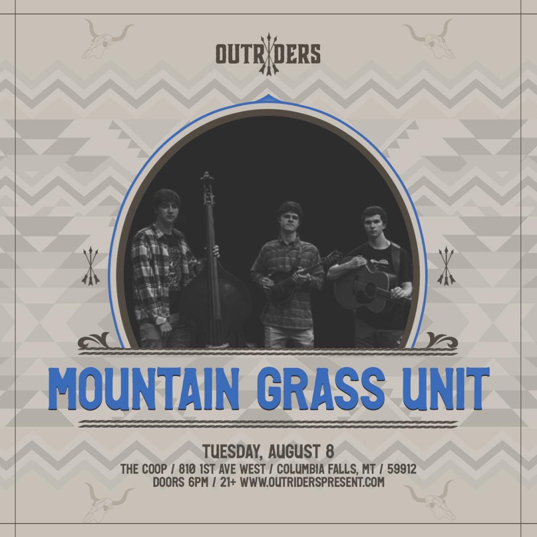 Tickets for Outriders present Mountain Grass Unit at The Coop in