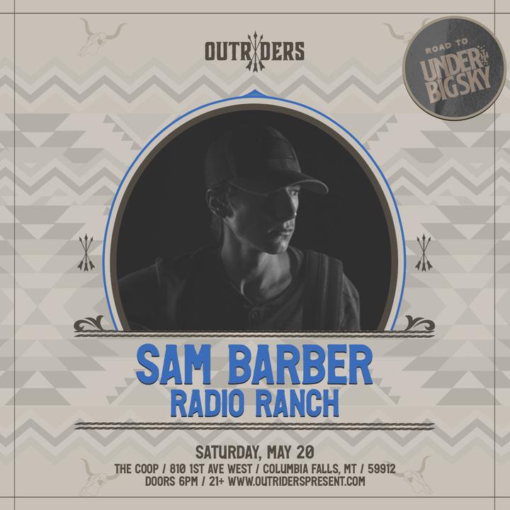 Tickets for Outriders present Sam Barber at The Coop in Columbia Falls