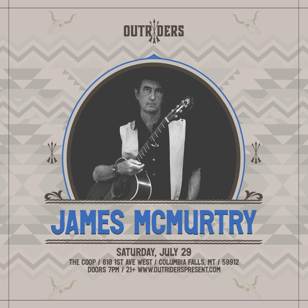 Tickets for Outriders present James McMurty at The Coop in Columbia