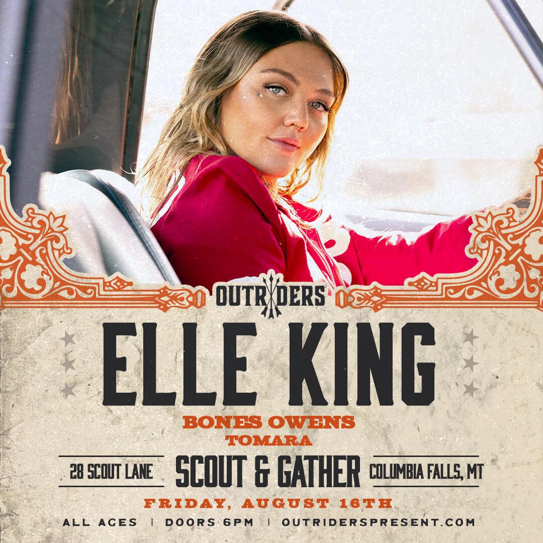 Tickets for Outriders present Elle King with Bones Owens and Tomara at