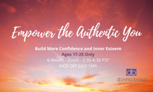 Empower the Authentic You - Young Adults