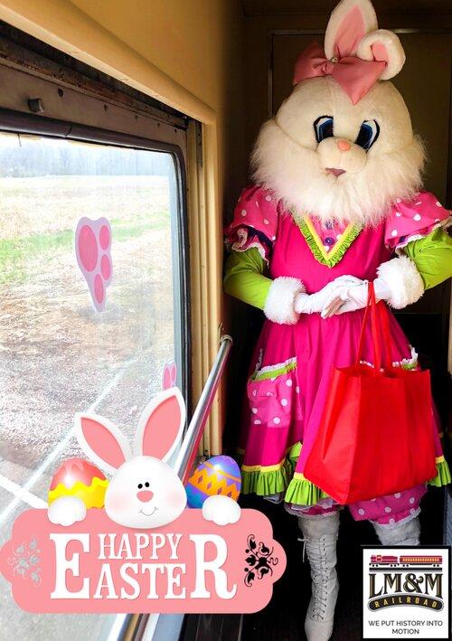 Tickets for Easter Bunny Express in Lebanon from Cincinnati Scenic Railway
