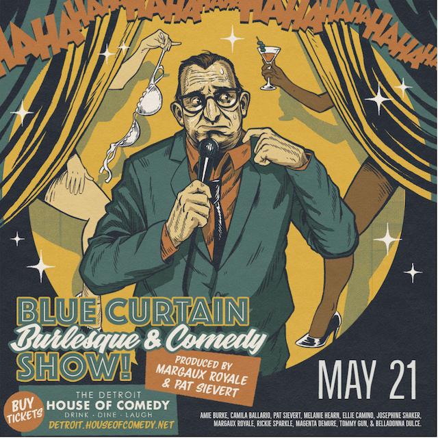 Tickets for Blue Curtain Burlesque & Comedy Show! in Detroit from ShowClix