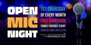 Open Mic Night at the Betty Jayne