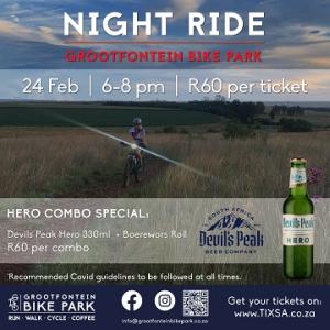 Grootfontein Bike Park Night Ride 24 February