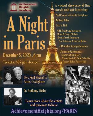 AHA Virtual Fine Art and Music: A Night in Paris