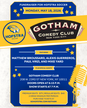 A Night of Comedy to Benefit Hofstra Soccer