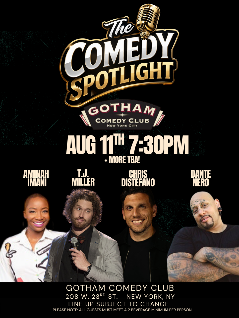 Comedy Spotlight w/ T.J. Miller & Chris Distefano