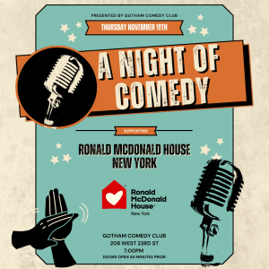 Night of Comedy to Benefit RMH New York