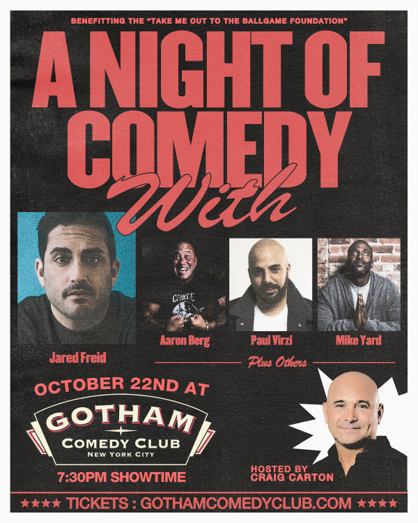 A Night of Comedy w/ Jared Freid, Paul Virzi