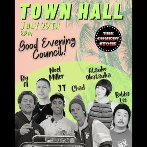 Town Hall with Chad & JT - Chad Kroeger, JT Parr, Bobby Lee, Atsuko Okatsuka, Alec Flynn, Noel Miller +more!